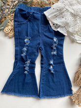 Load image into Gallery viewer, Halter top w/ Flare Jeans